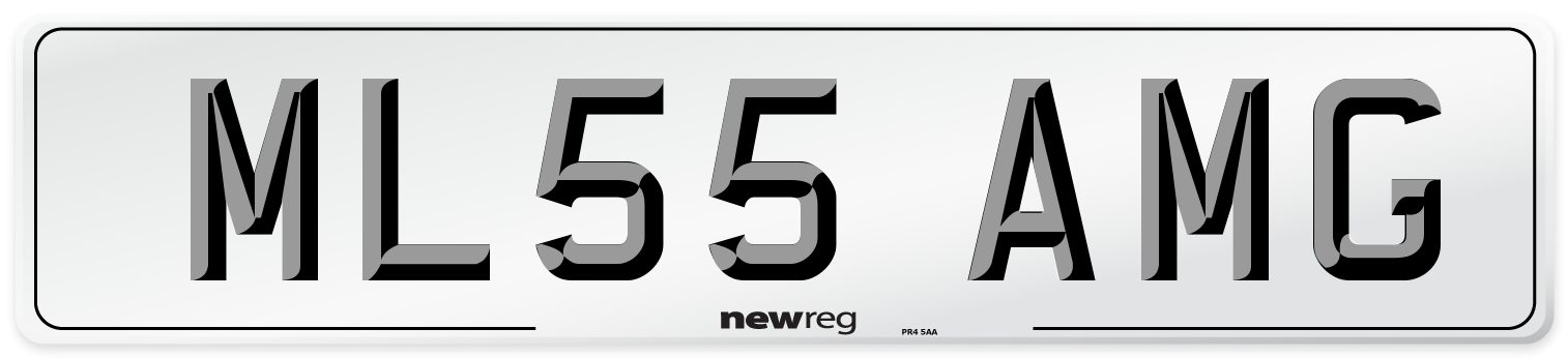 ML55 AMG Number Plate from New Reg
